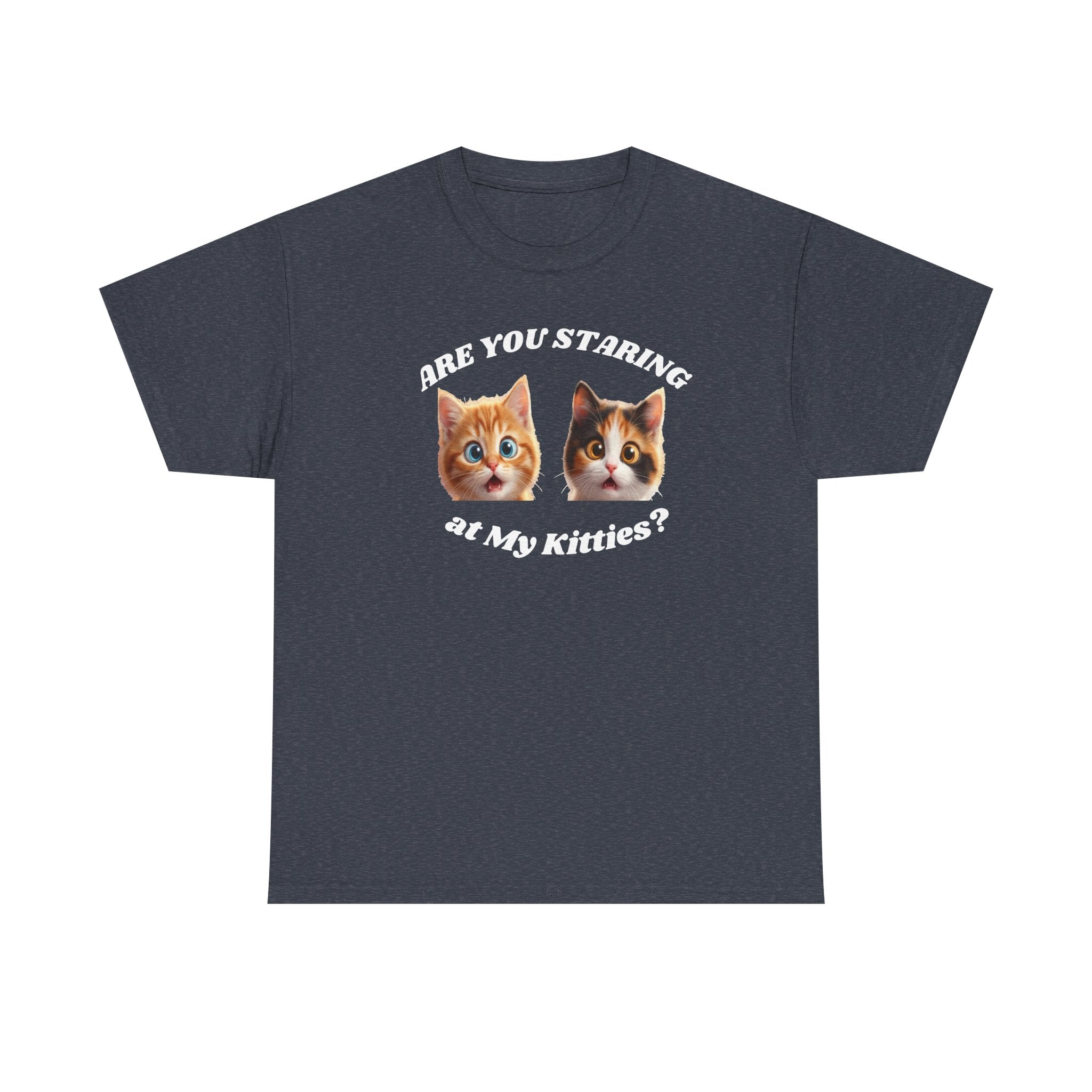 Silly Cat "Are You Staring" Tshirt