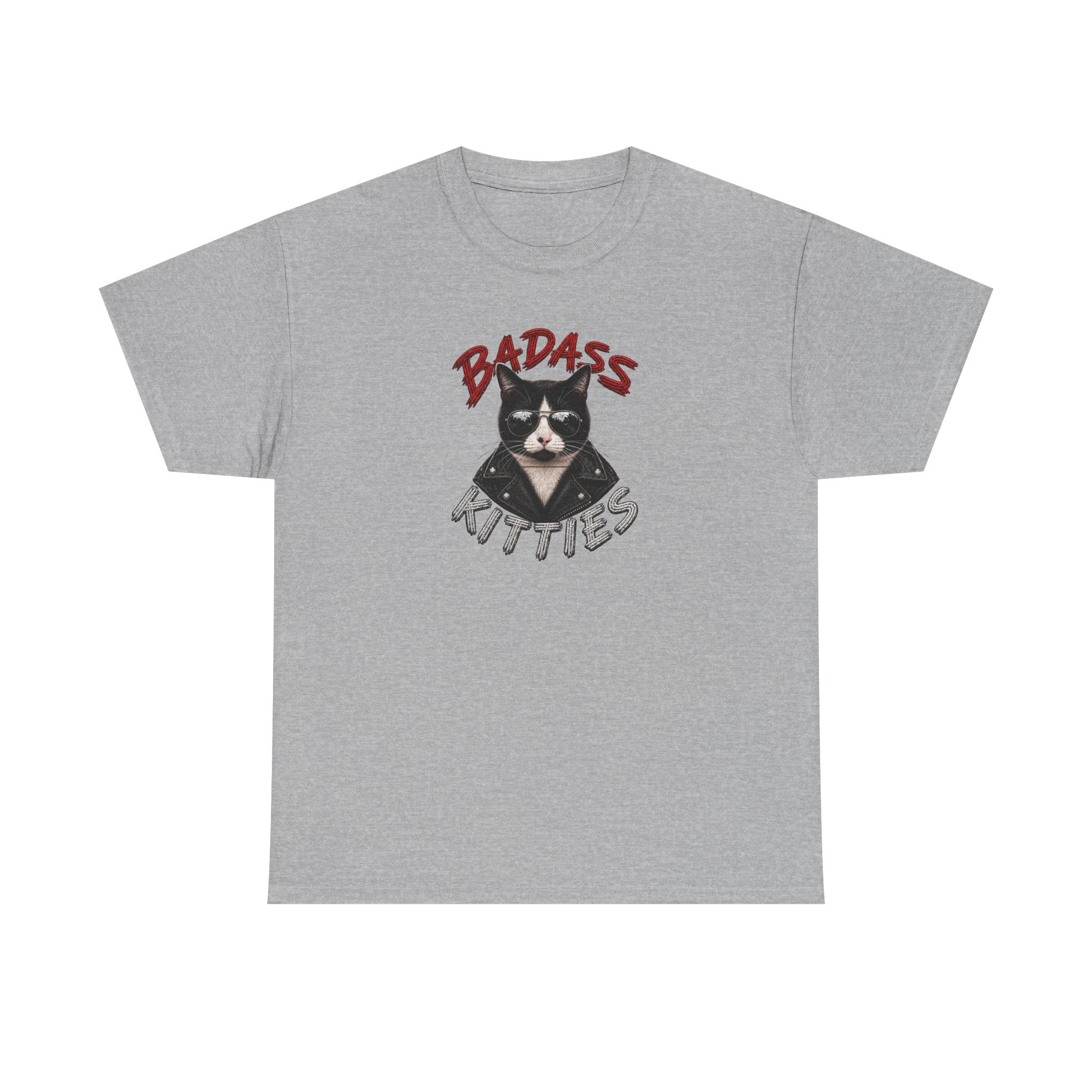 Bad-Ass Kitties™ Tee | Bruno Graphic Cat T-Shirt