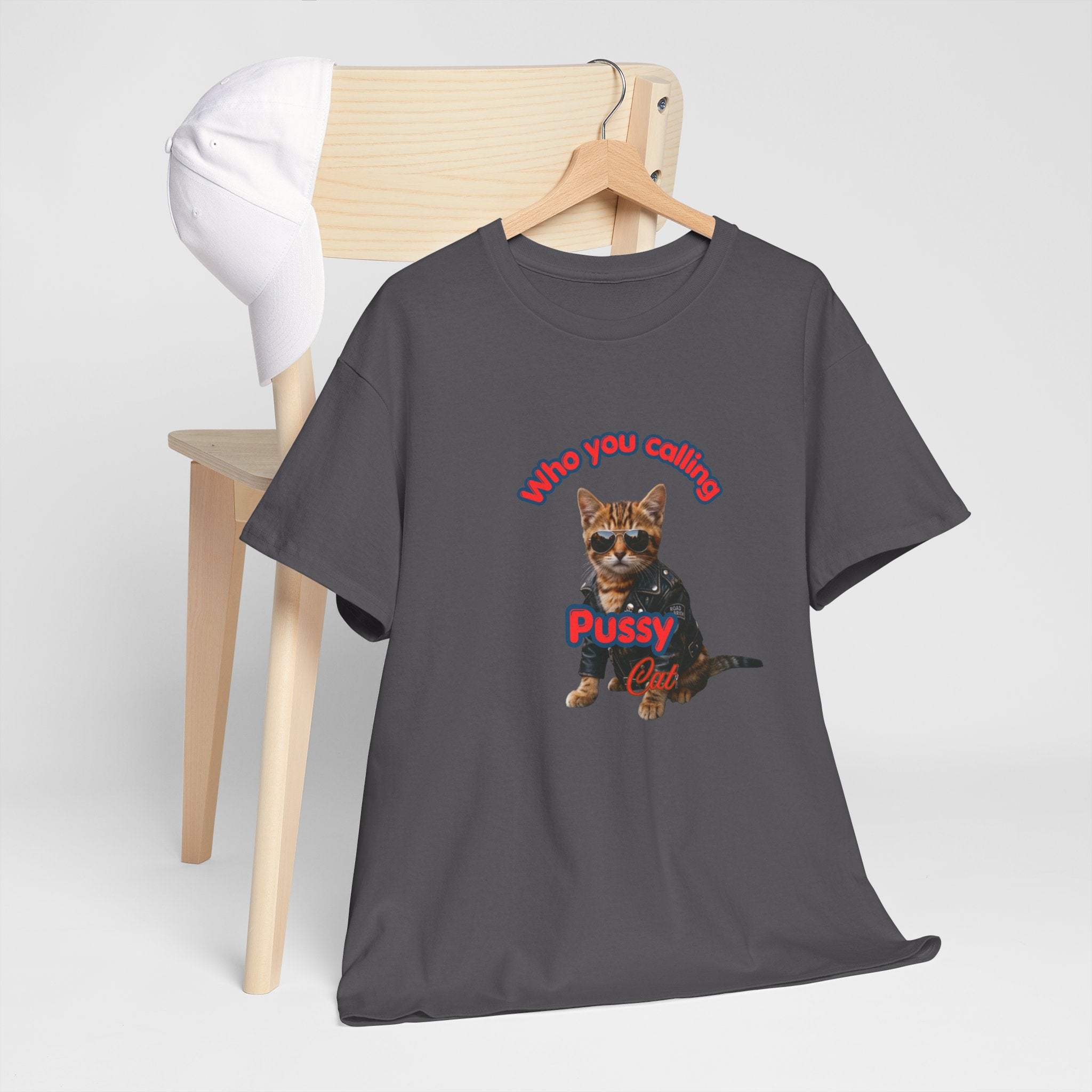 Crazy "Pussy Cat" Funny T-shirt