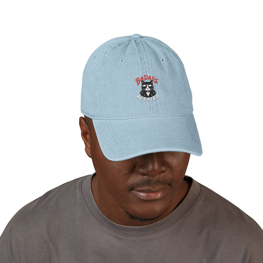 Badass Kitties Embroidered Dad Cap | Funny Cat Lover Hat