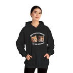 Cat Funny "Are You Staring?" Comfy Hoodie