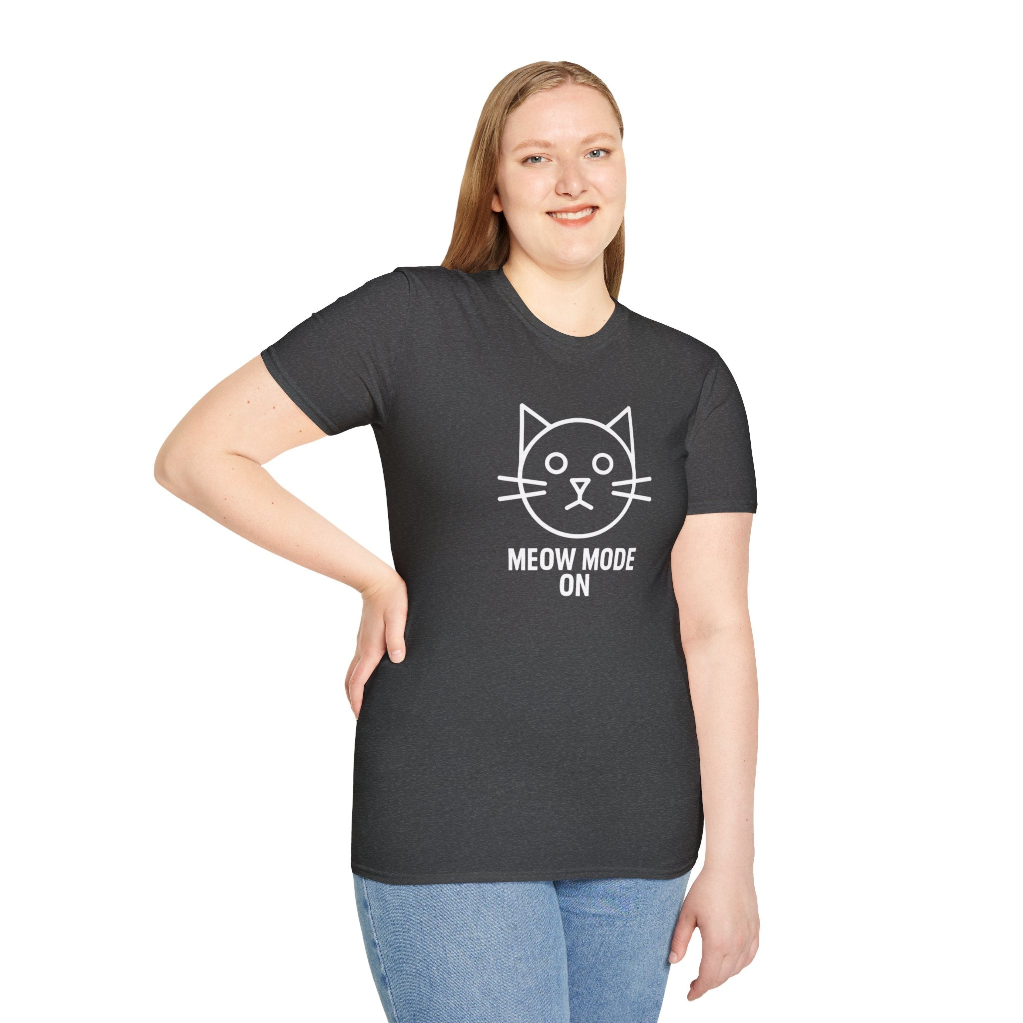 Meow Mode On T-Shirt