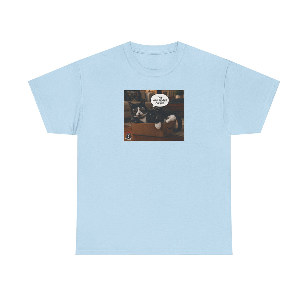 Cat Meme-This Was Bigger Online – Funny Badass Cat T-Shirt