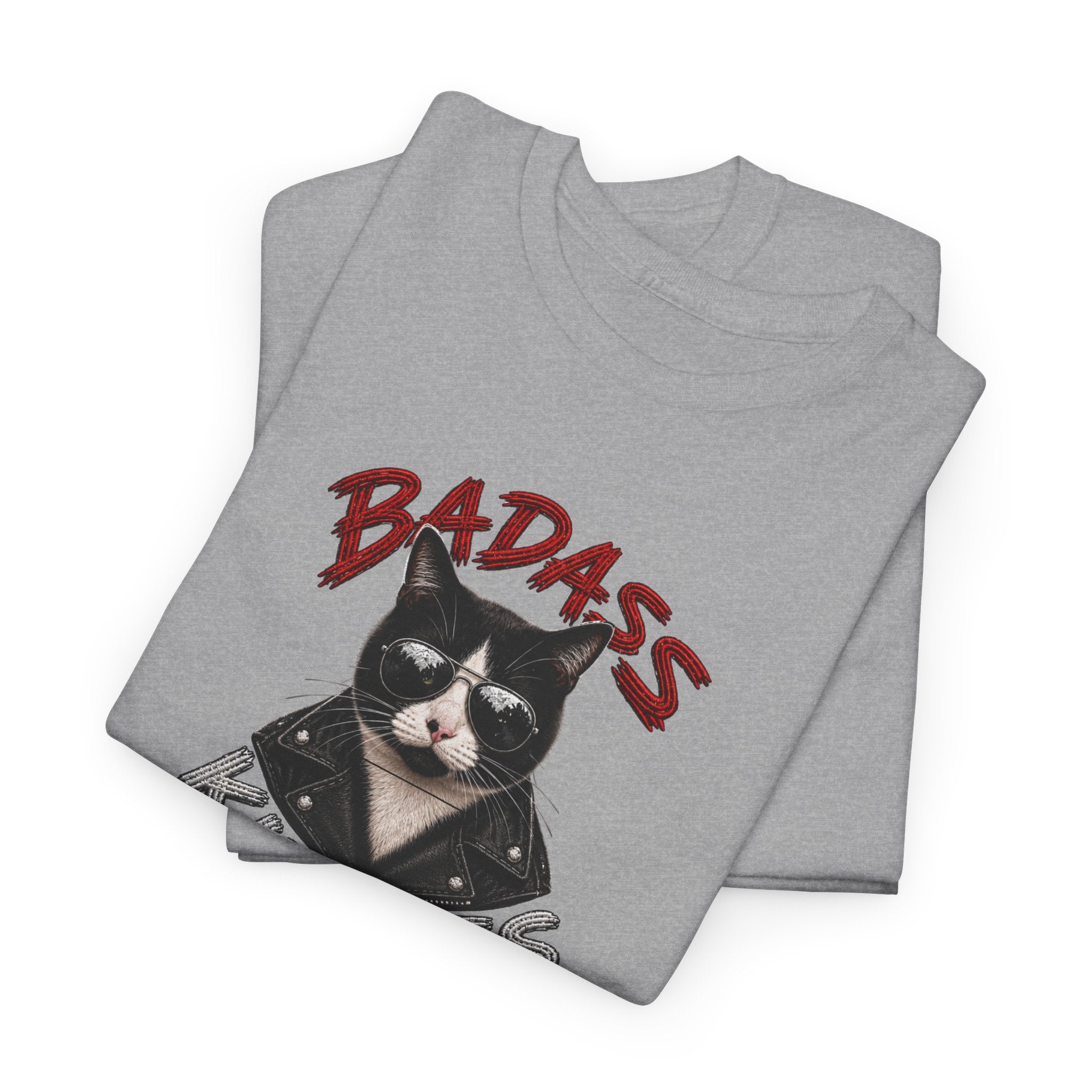 Bad-Ass Kitties™ Tee | Bruno Graphic Cat T-Shirt