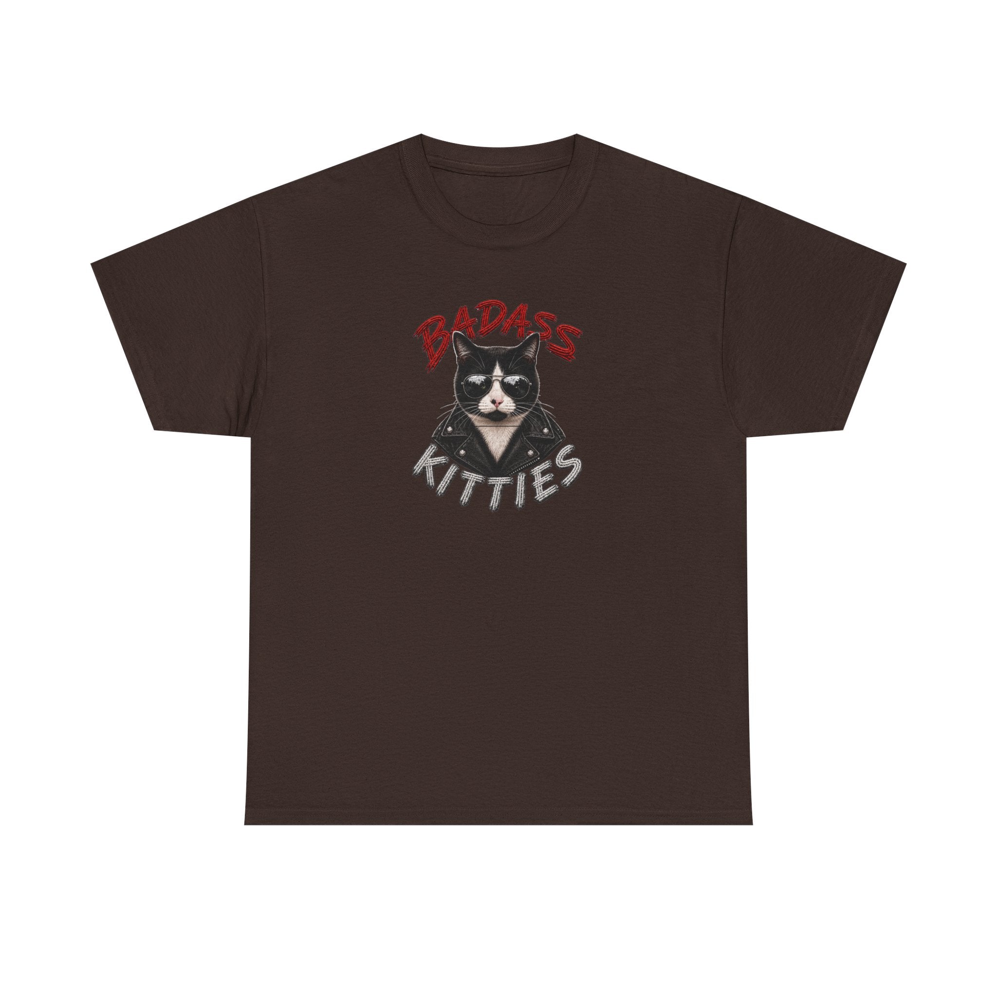 Bad-Ass Kitties™ Tee | Bruno Graphic Cat T-Shirt