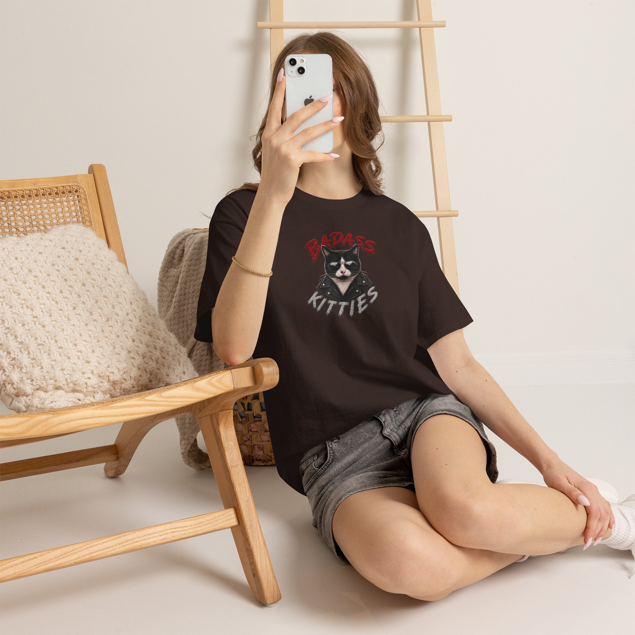 Bad-Ass Kitties™ Tee | Bruno Graphic Cat T-Shirt