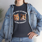 Silly Cat "Are You Staring" Tshirt
