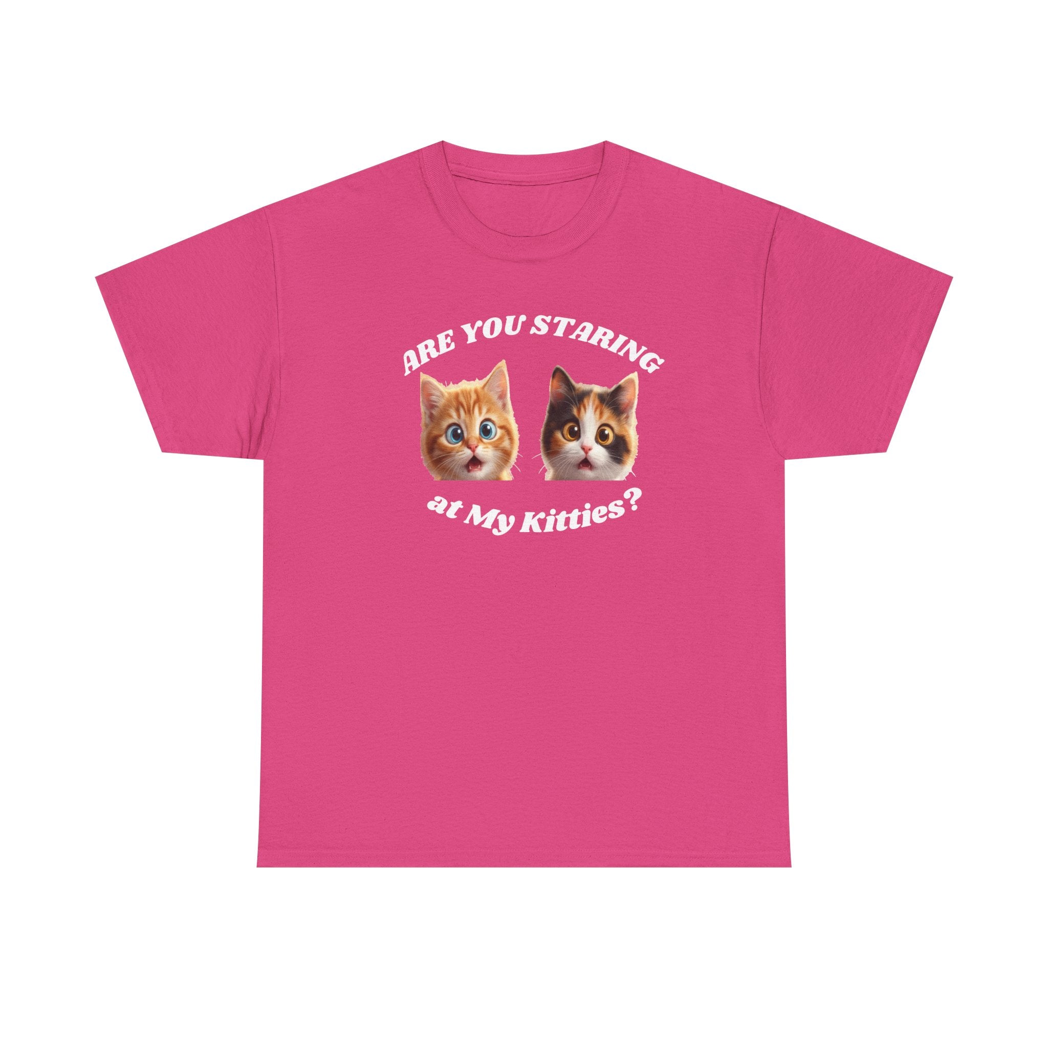 Silly Cat "Are You Staring" Tshirt