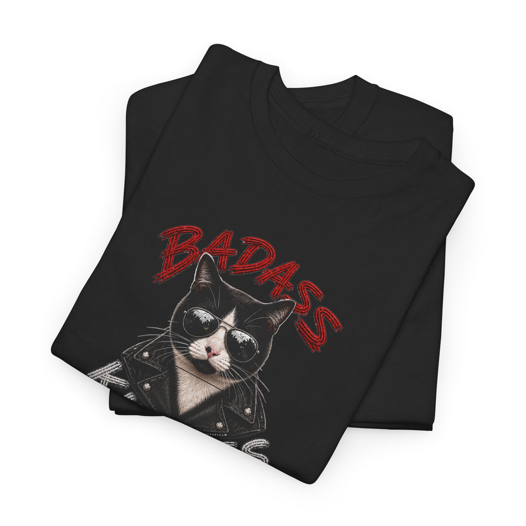 Bad-Ass Kitties™ Tee | Bruno Graphic Cat T-Shirt