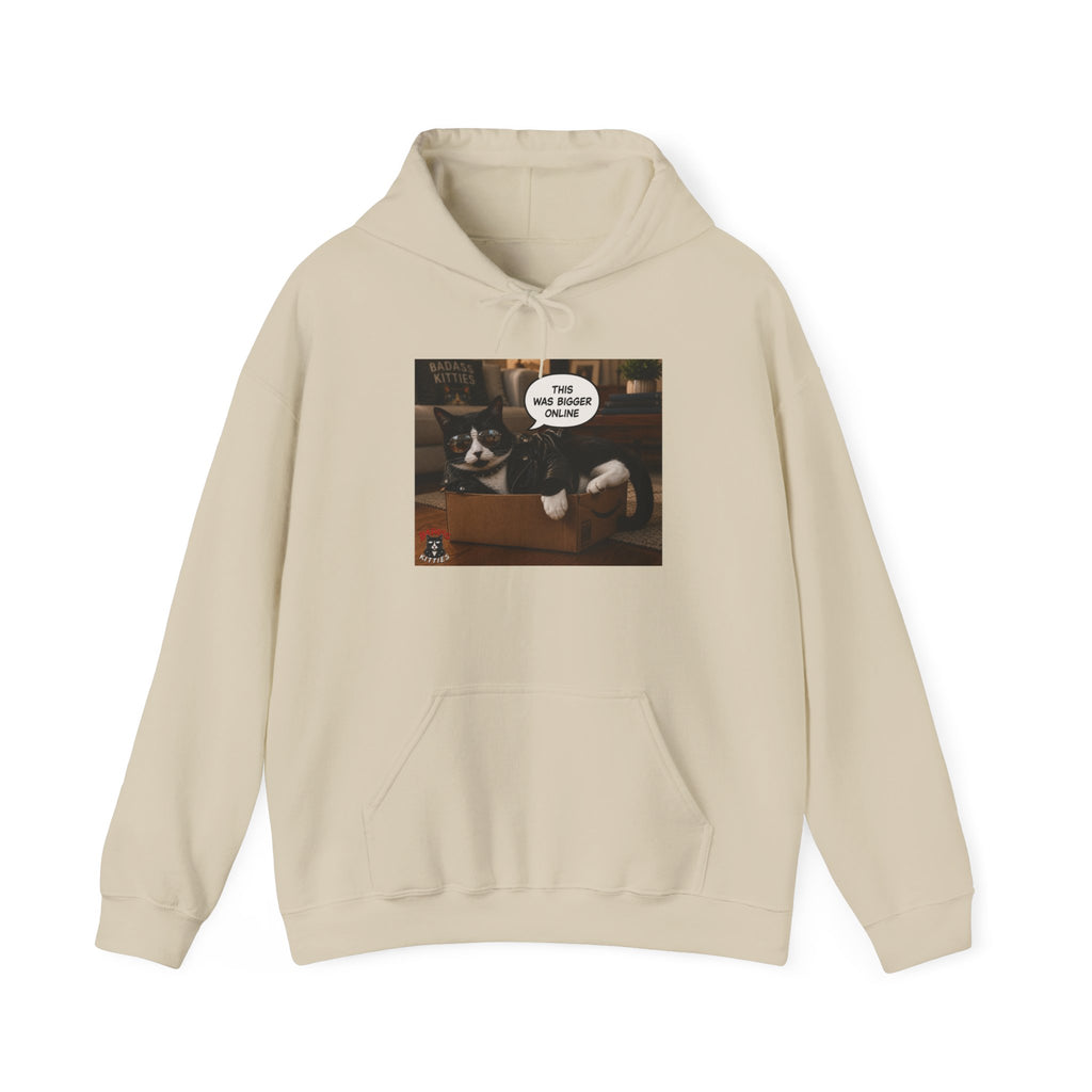 Cat Meme-This Was Bigger Online – Funny Badass Cat Hoodie