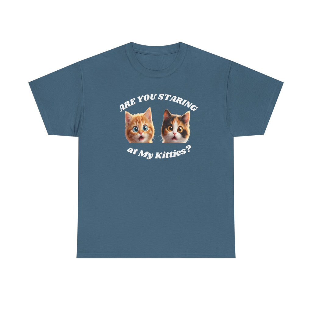 Silly Cat "Are You Staring" Tshirt