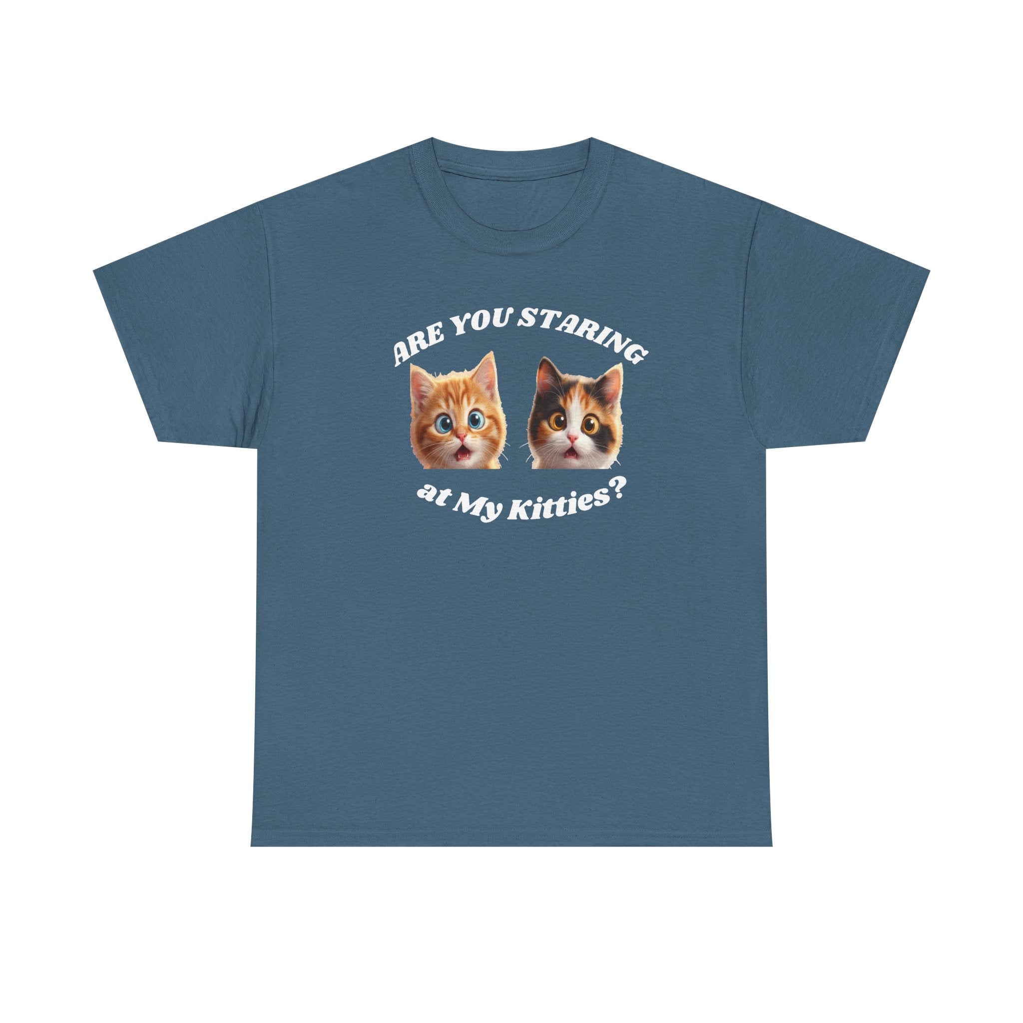 Silly Cat "Are You Staring" Tshirt