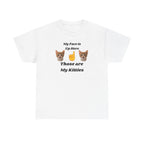 Cat Lovers "My Face is Up Here" Hilarious T-shirt