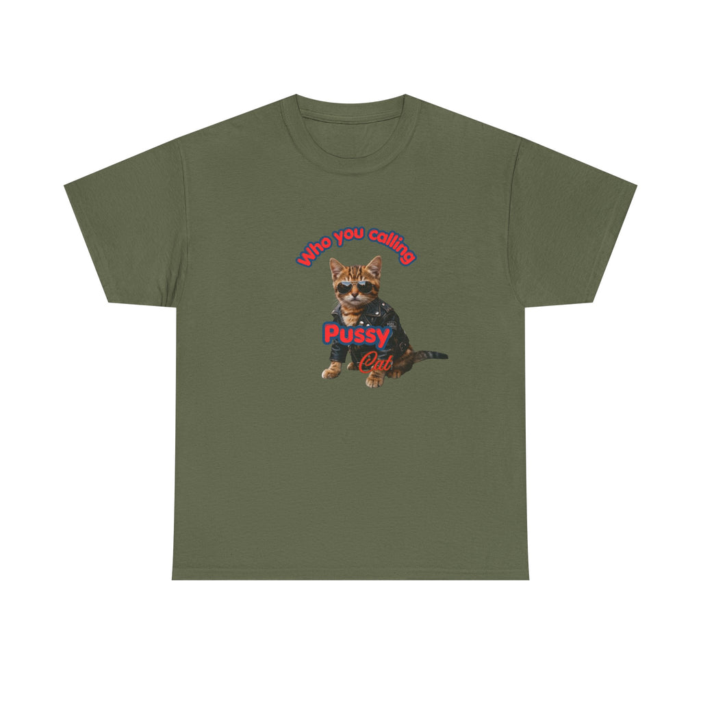 Crazy "Pussy Cat" Funny T-shirt