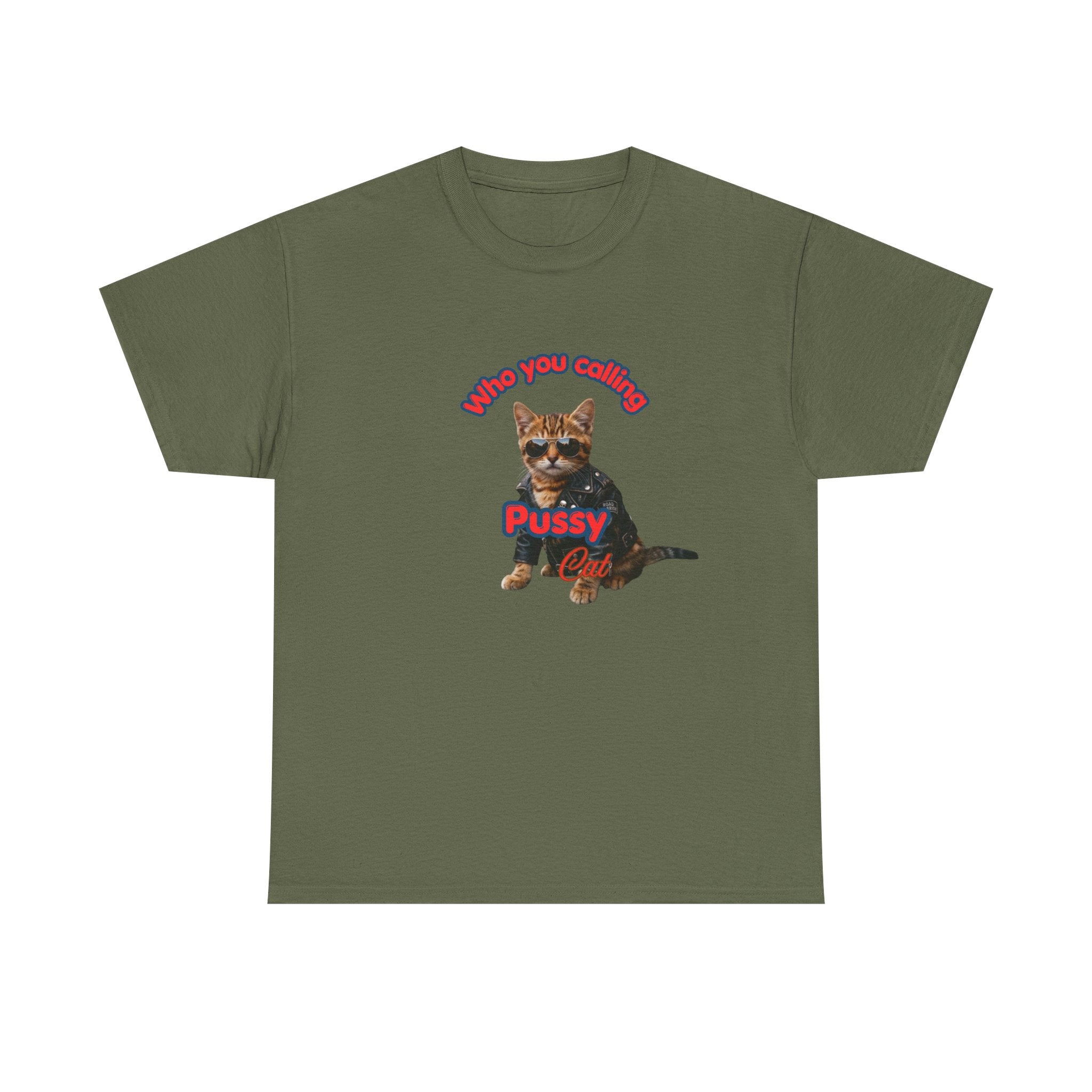 Crazy "Pussy Cat" Funny T-shirt