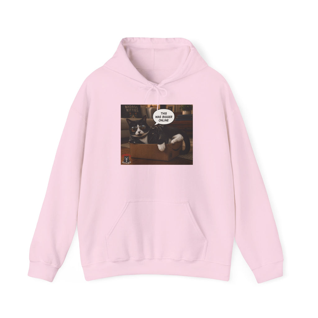 Cat Meme-This Was Bigger Online – Funny Badass Cat Hoodie
