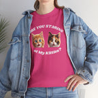 Silly Cat "Are You Staring" Tshirt