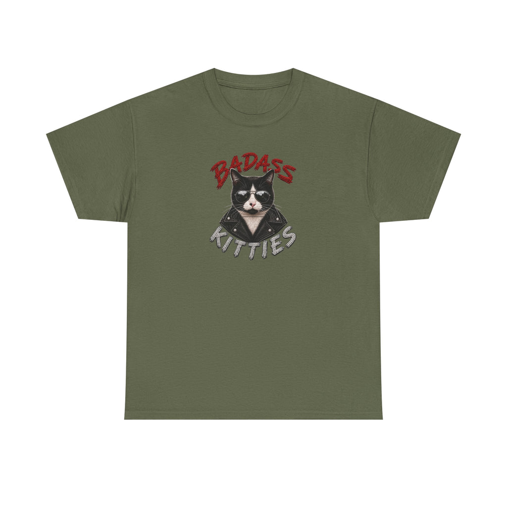 Bad-Ass Kitties™ Tee | Bruno Graphic Cat T-Shirt