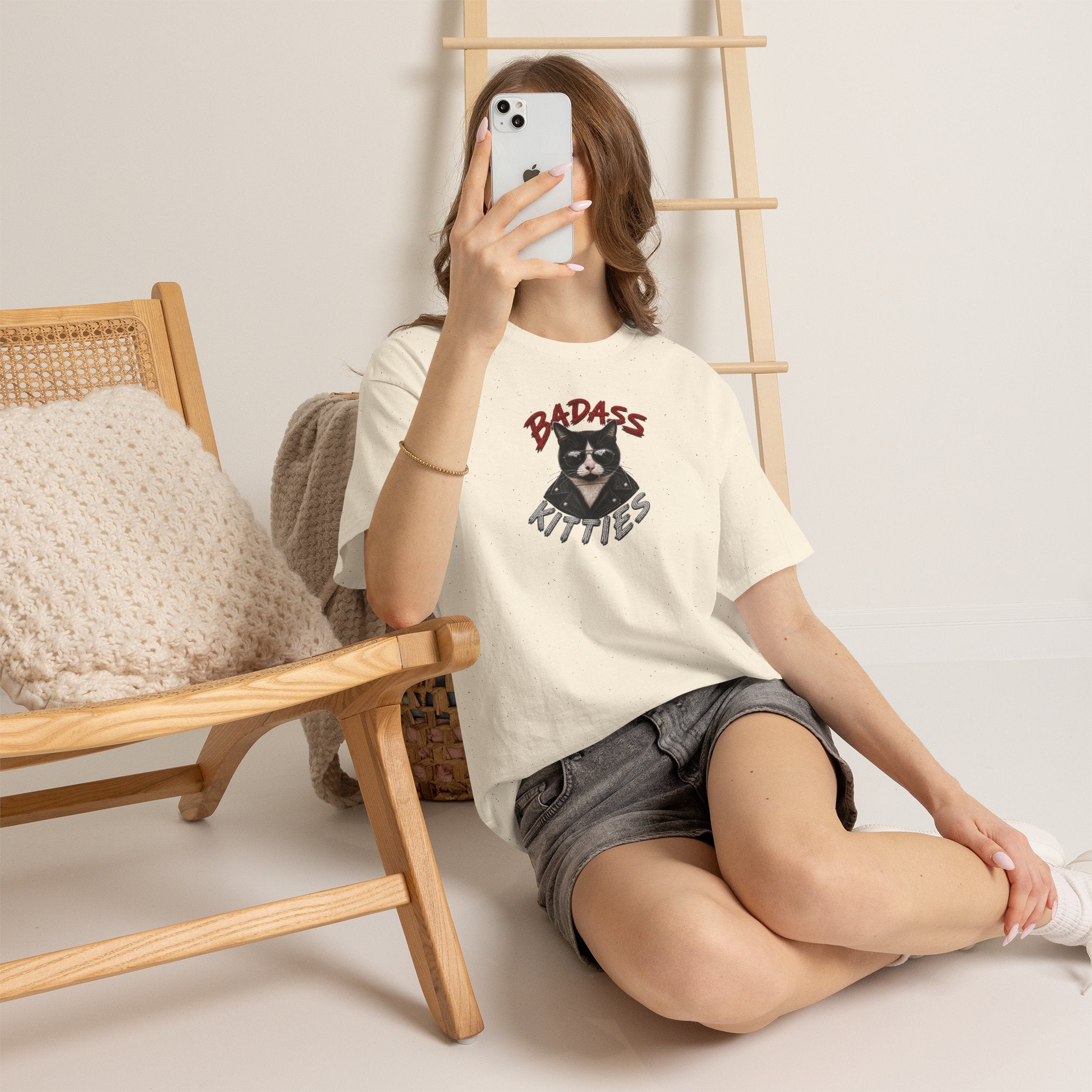 Bad-Ass Kitties™ Tee | Bruno Graphic Cat T-Shirt