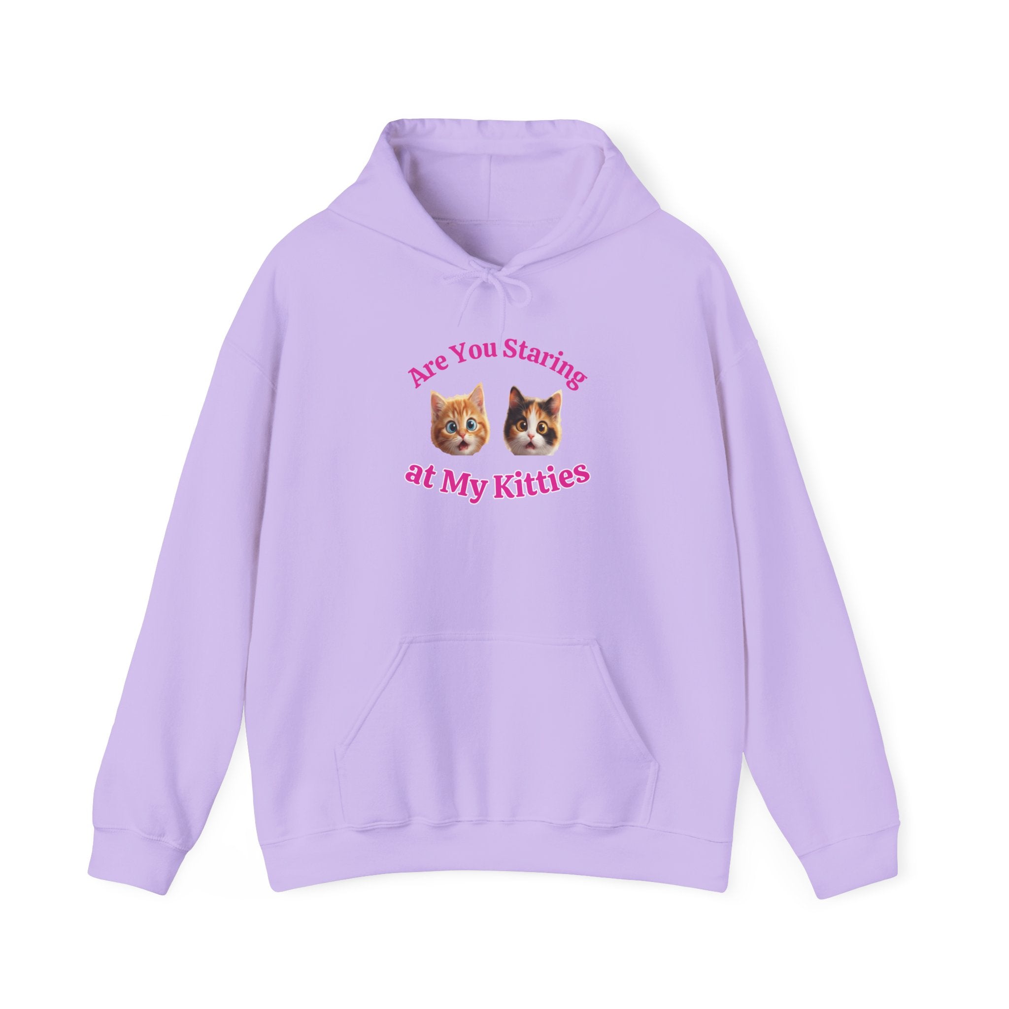 Cat Fun "Are You Staring" Hilarious Hoodie