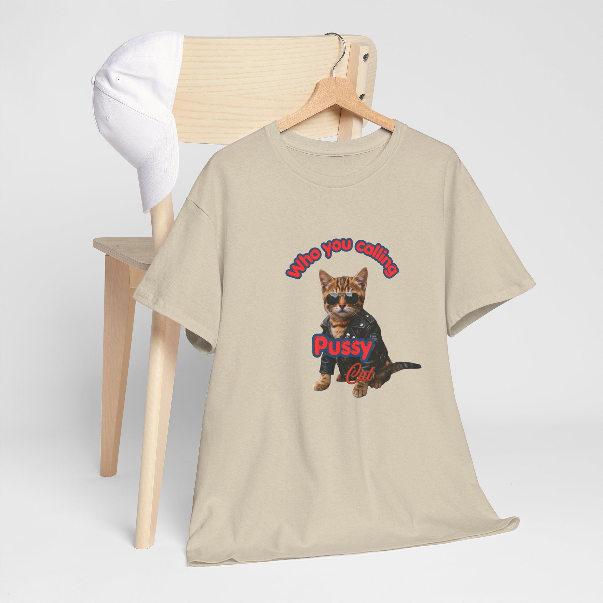 Crazy "Pussy Cat" Funny T-shirt