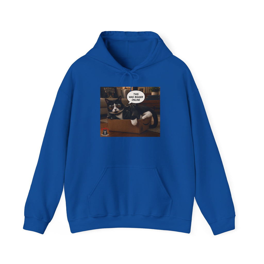 Cat Meme-This Was Bigger Online – Funny Badass Cat Hoodie
