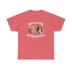 Funny Cat "Quit Staring" Hilarious TEE