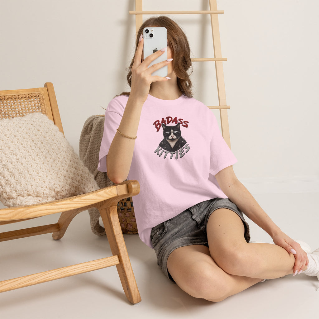 Bad-Ass Kitties™ Tee | Bruno Graphic Cat T-Shirt