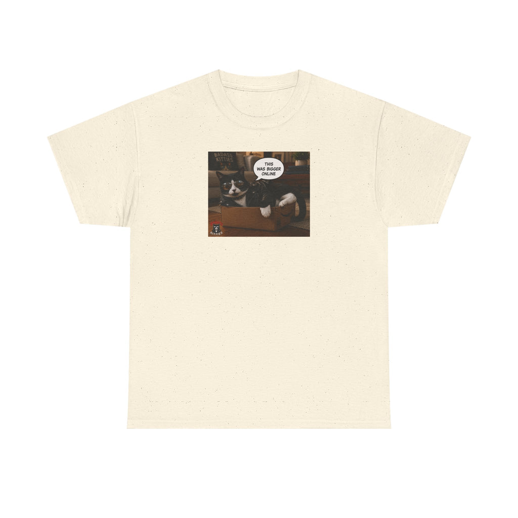 Cat Meme-This Was Bigger Online – Funny Badass Cat T-Shirt