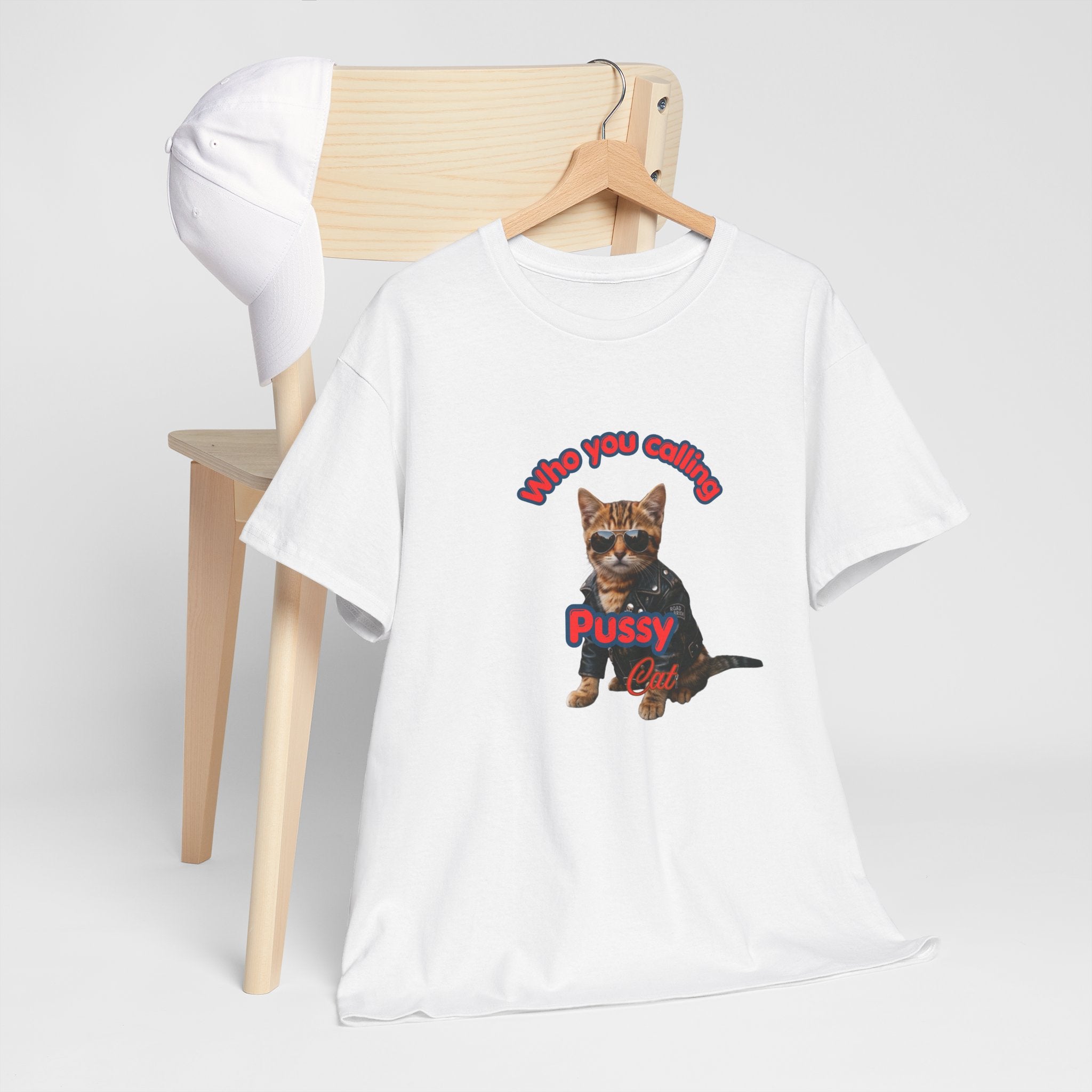 Crazy "Pussy Cat" Funny T-shirt