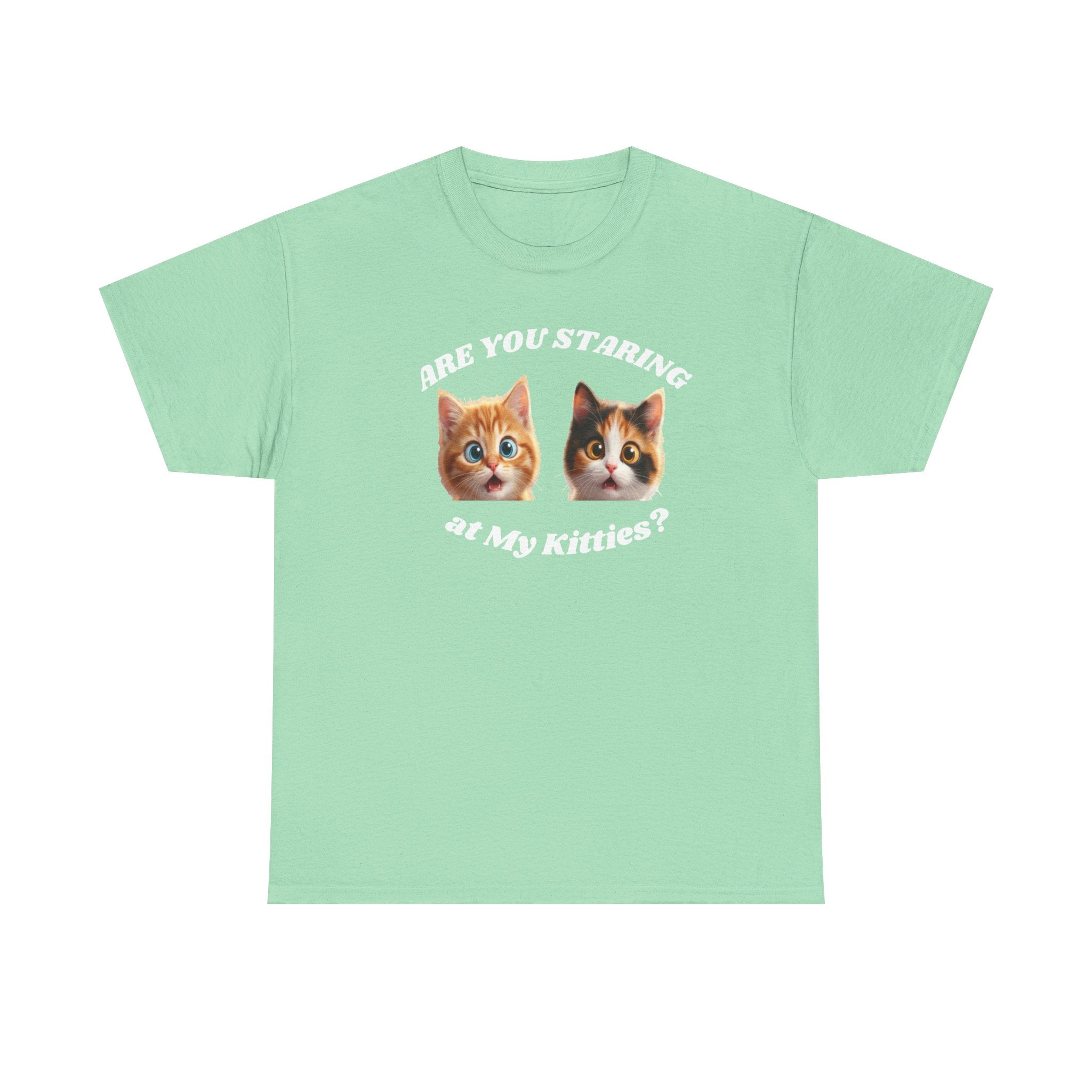 Silly Cat "Are You Staring" Tshirt