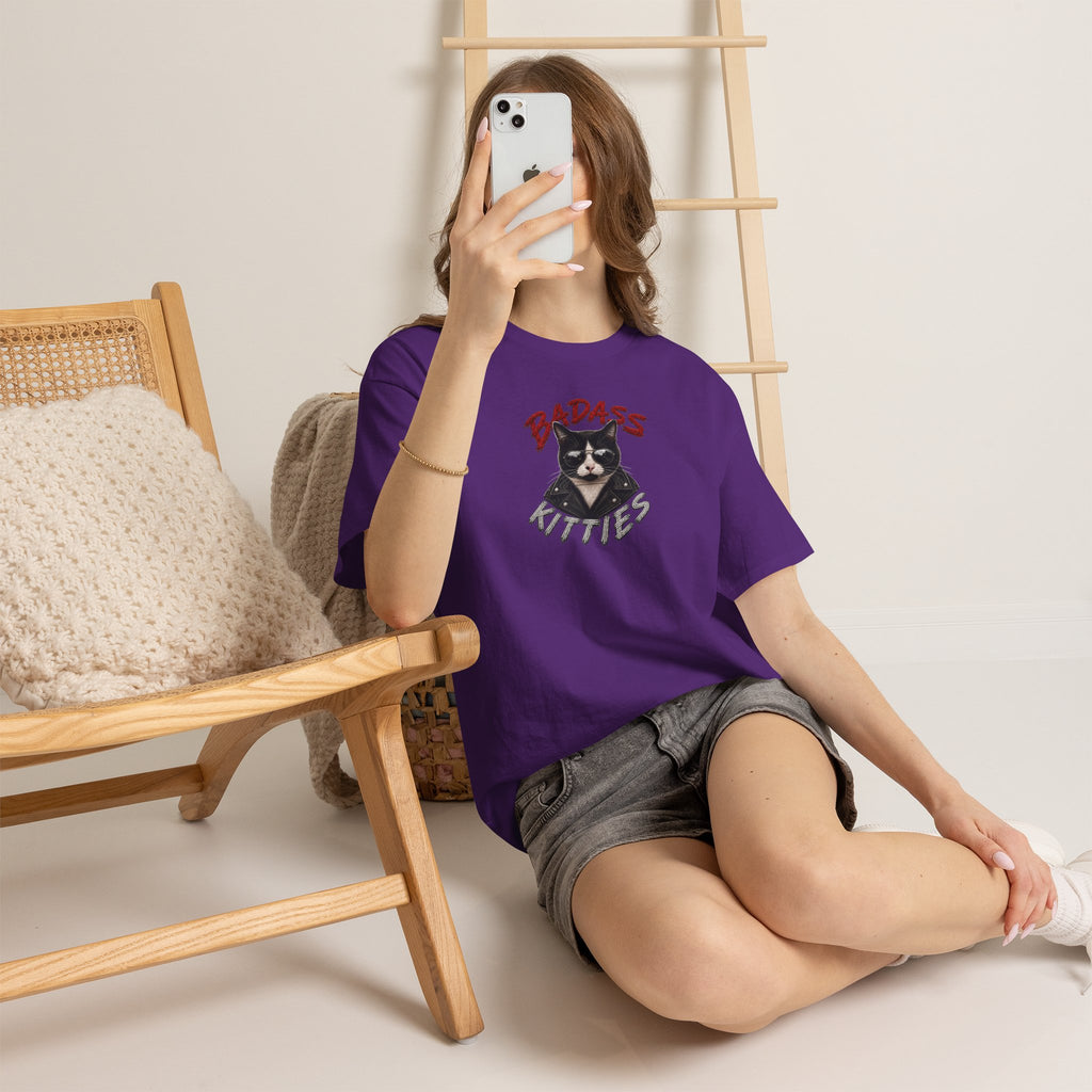 Bad-Ass Kitties™ Tee | Bruno Graphic Cat T-Shirt