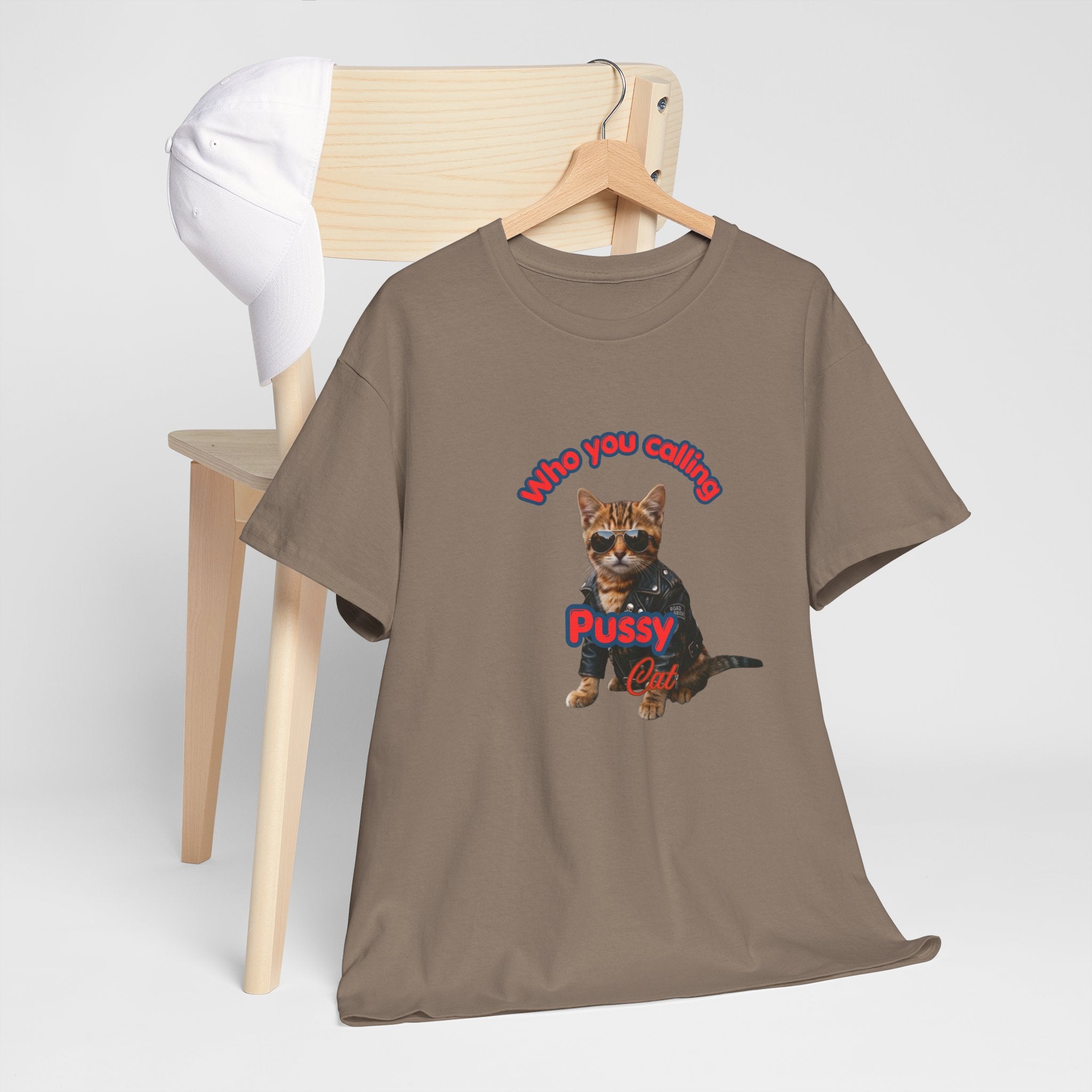 Crazy "Pussy Cat" Funny T-shirt