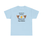 Cat Lovers "My Face is Up Here" Hilarious T-shirt
