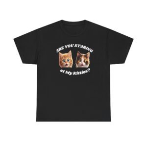 Silly Cat "Are You Staring" Tshirt