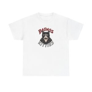Bad-Ass Kitties™ Tee | Bruno Graphic Cat T-Shirt